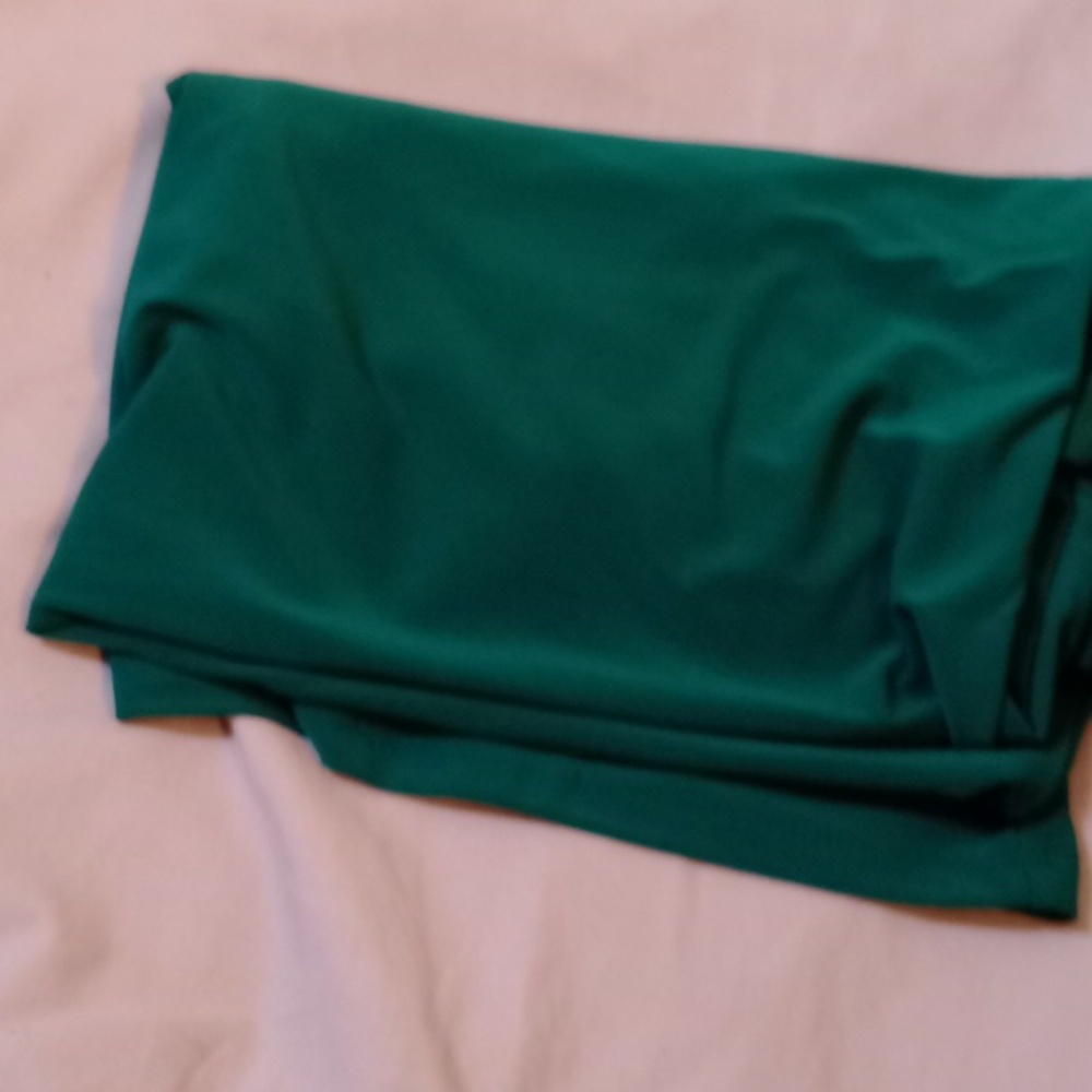 ADELE & MAY, Chic Green Blouse with Ruffle Sleeves, Size Xl - Picture 9 of 11